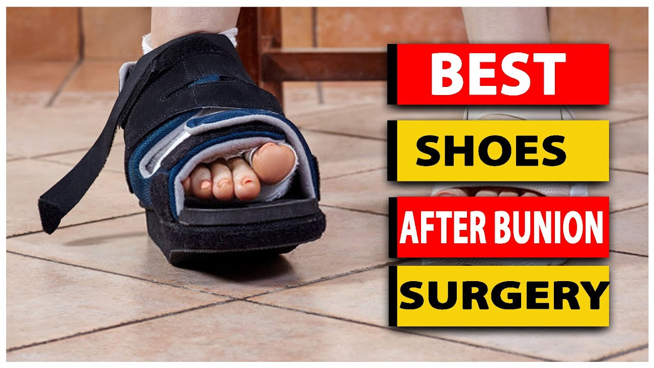 Best Shoes After Bunion Surgery